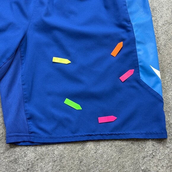 Kansas City Royals Nike Shorts Men XL Blue Training 9" DRI-FIT Authentic - Picture 5 of 16